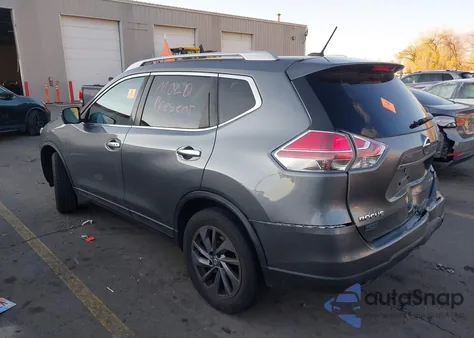 2016 Nissan Rogue Sl z USA, uszkodzony, nr VIN 5N1AT2MV1GC860975